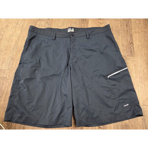 Huk Performance Men's Shorts Navy Dark Blue Fishing Outdoor Shorts Size 42